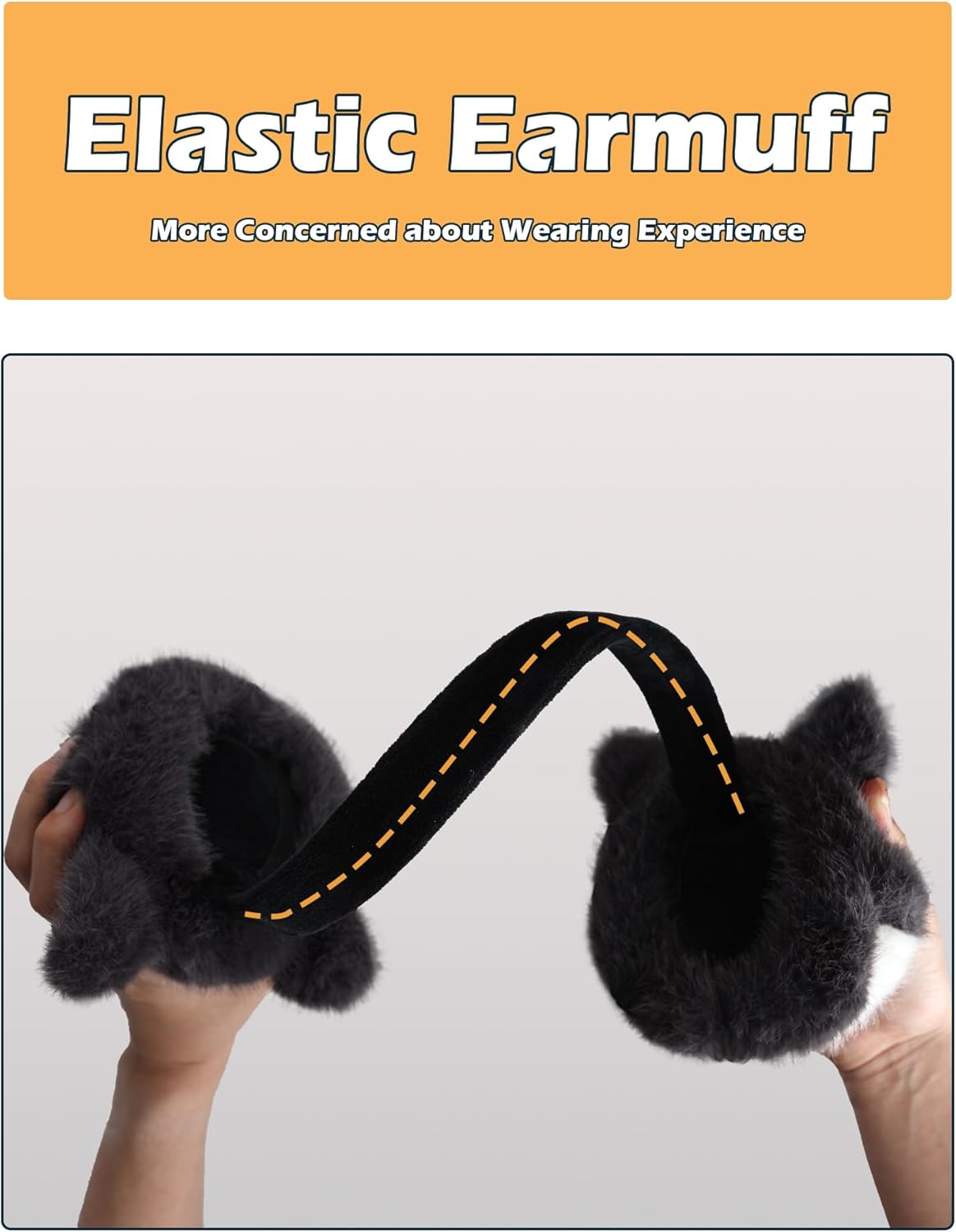 Surblue Cute Animal Earmuffs Winter Warm Outdoor Ear Covers Headband Fur Earwarmer… - Image 6