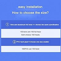 Vista 8 de Tapa de ventilación de aire de acero inoxidable 304, cubierta de salida de ventilación de pared redonda, tapa de lluvia para tubo de escape