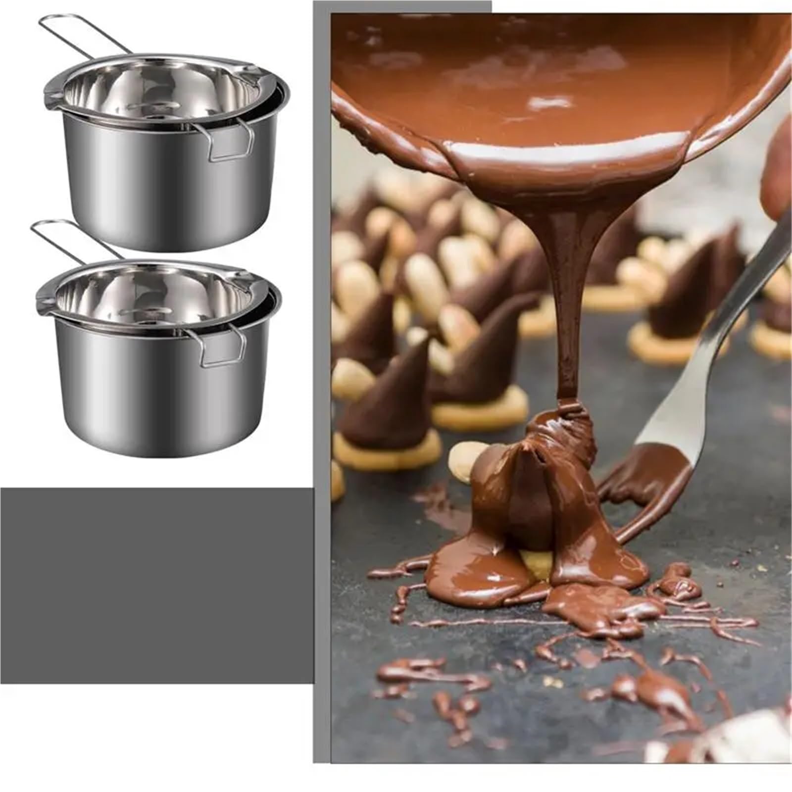 Crisol De Cera Acero Inoxidable para Hogar