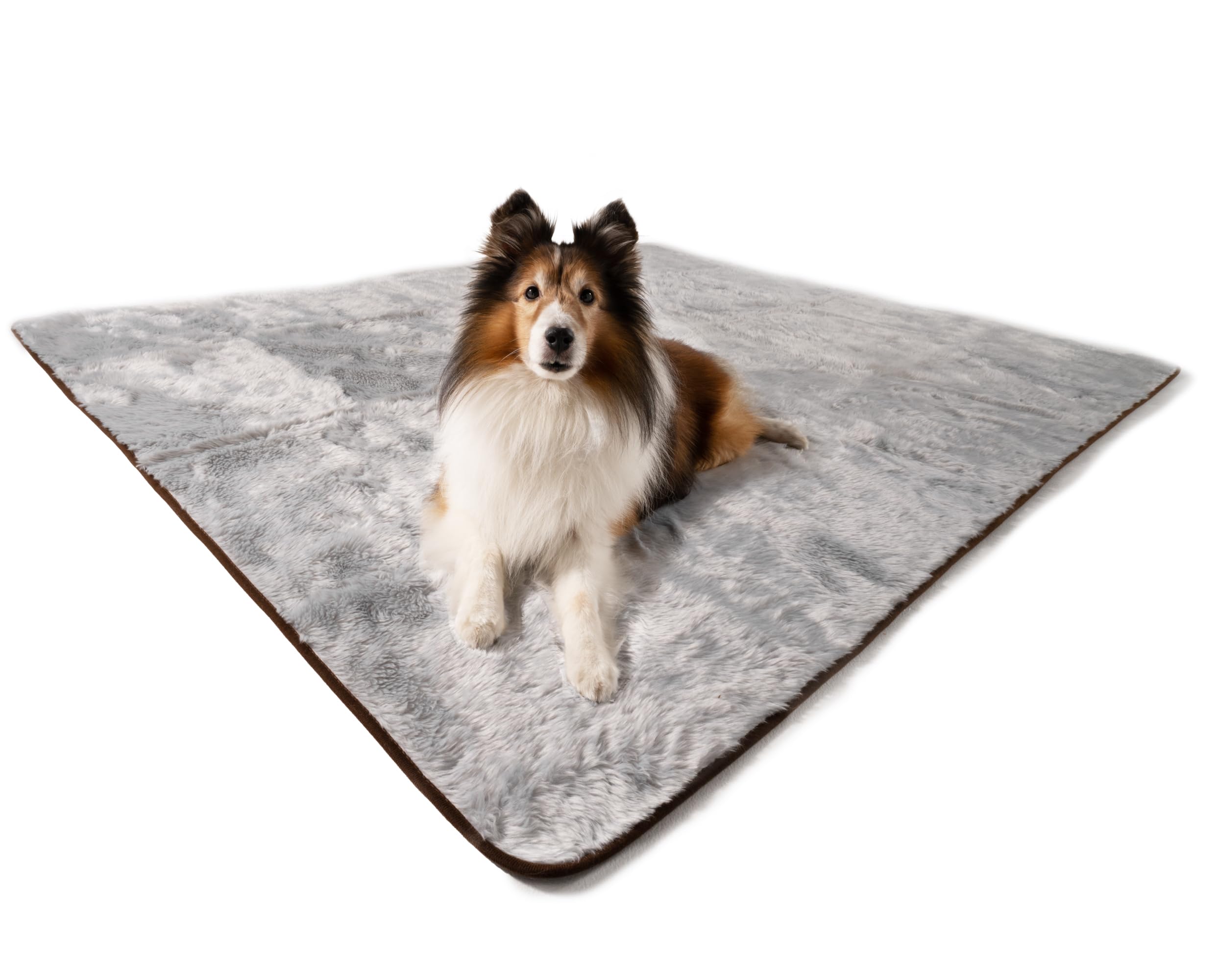 PupProtector Waterproof Throw Blanket for Dogs and Cats, Pet Blanket Cover for Couches, Sofas, Beds, Car Seats, Furniture, Calming Soft Faux Fur,