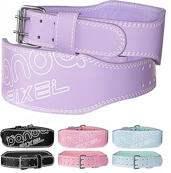 Amazon | ウェイトリフティングベルト Pixel Panda レザージムベルト