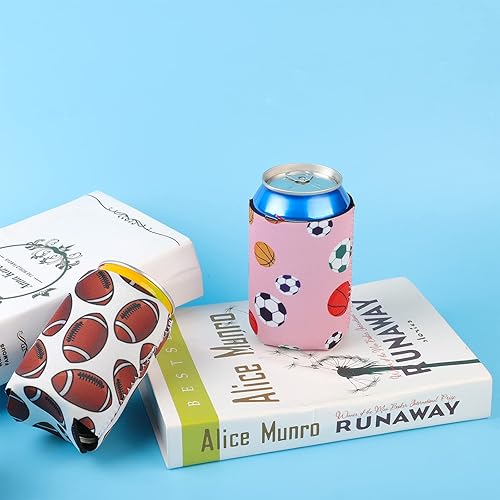 Miniatura 5 de HaiMay 18 fundas para latas de cerveza, enfriadores de latas de cerveza, fundas para latas y botellas, estilos populares