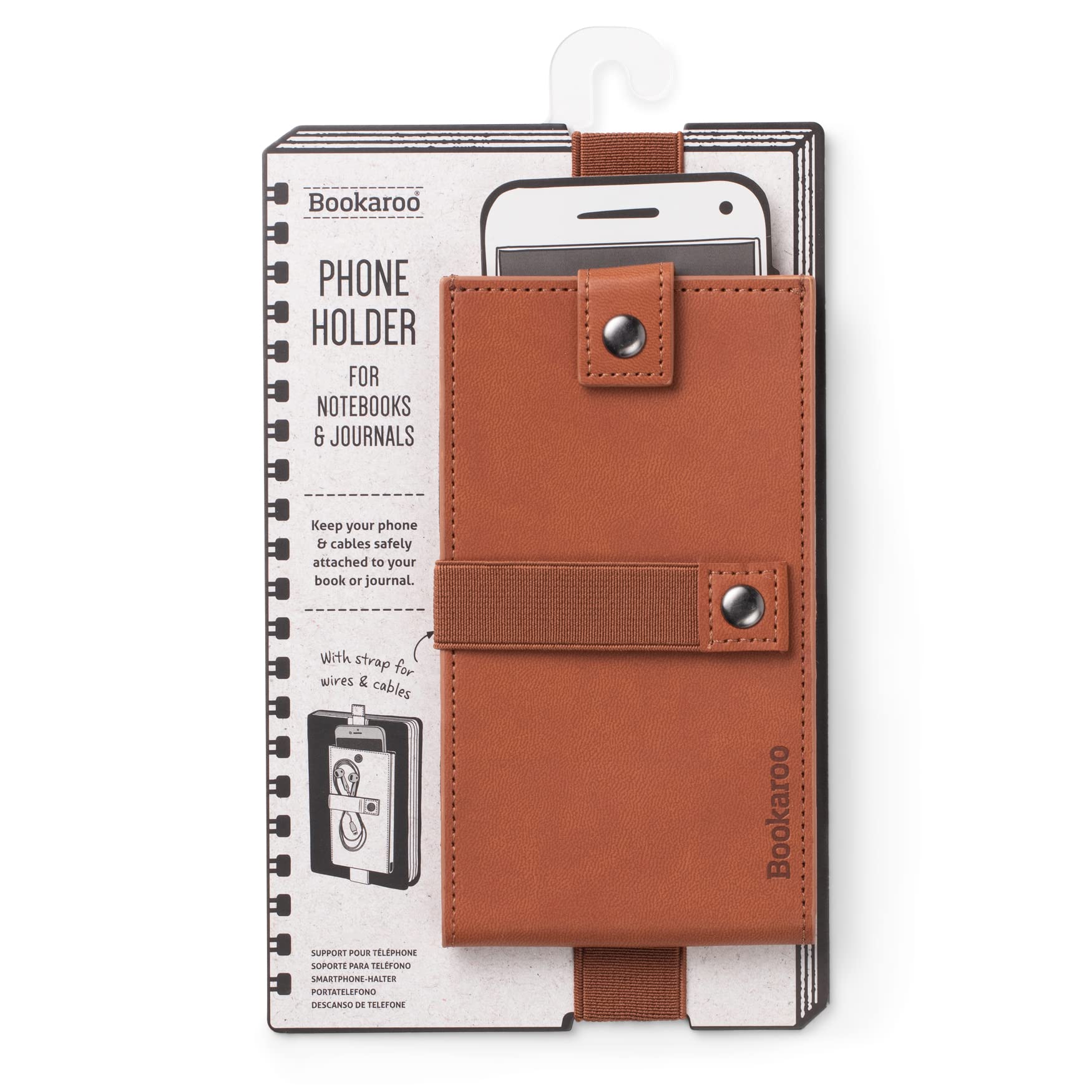 IF Bookaroo Defter Üstü Telefon Kılıfı Kahverengi