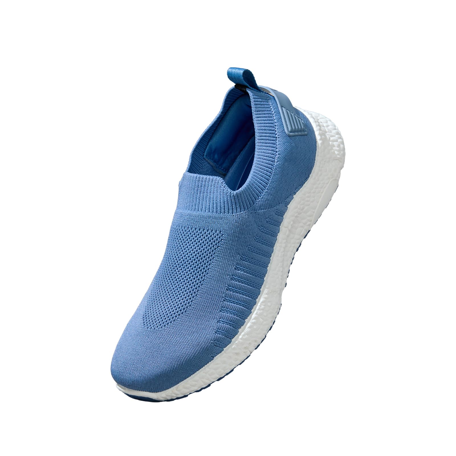 neeman's Knit Ease Slip On Shoes for Men | Breathable Knit Upper, Cushioned Sole | Lightweight Slip-On Sneakers with High-Traction Grip for All-Day Comfort-picture-14