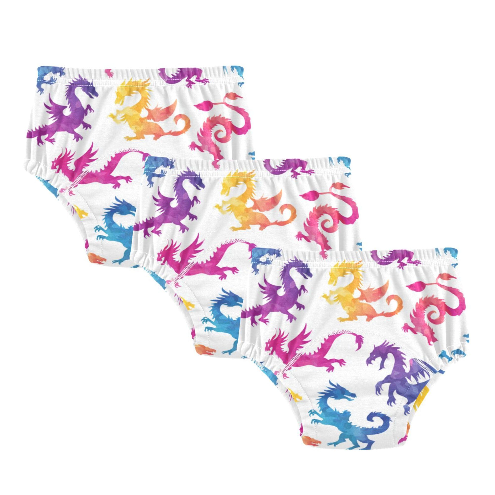 Toddler Potty Training Underwear Cotton Absorbent Soft Baby Girl Boy Potty Training Pant 2t-5t