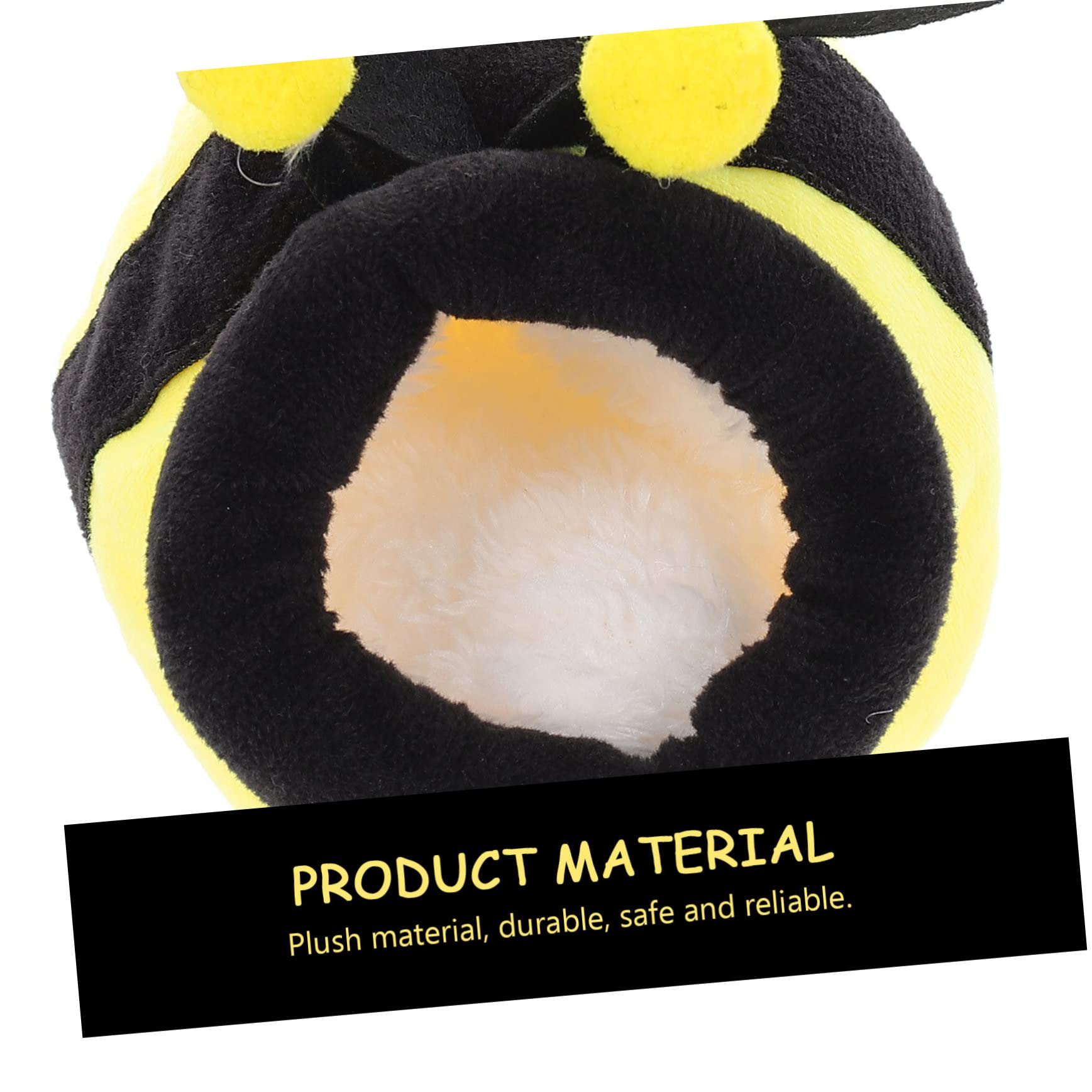 POPETPOP 5piezas Cama Aislante para Hámster y Mascotas Pequeñas Nido De Fleece y para Cobayas y Erizos Diseño De Invierno Color para Pequeños Roedores