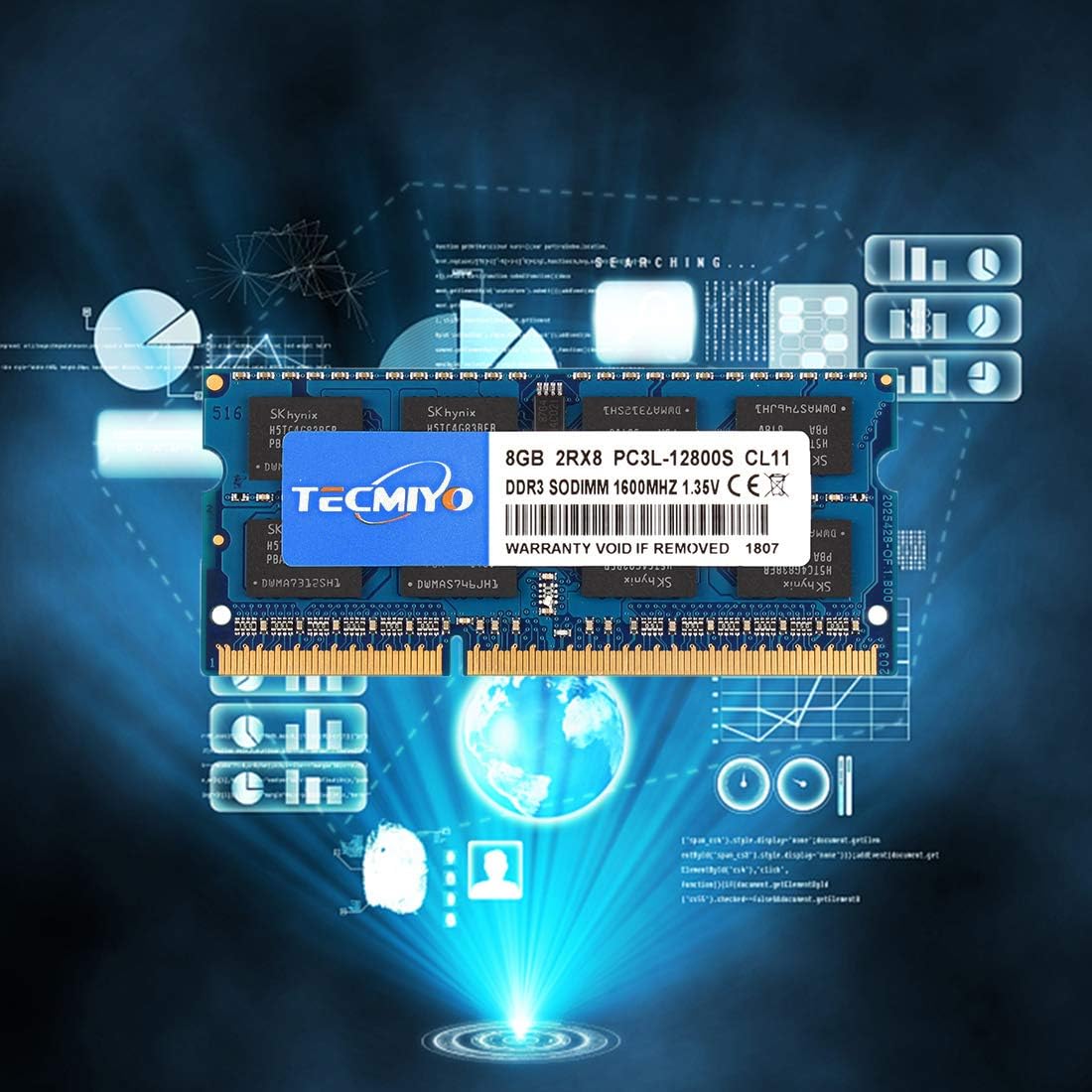Review TECMIYO DDR3L 1600MHZ SODIMM RAM 16GB Kit (2x8GB) ,DDR3 PC3L-12800S 204Pin Non ECC Unbuffered 1.35V/1.5V CL11 2RX8 Dual Rank for Laptop Notebook Computer Memory Module-Blue Best Review TECMIYO DDR3L 1600MHZ SODIMM RAM 16GB Kit (2x8GB) ,DDR3 PC3L-12800S 204Pin Non ECC Unbuffered 1.35V/1.5V CL11 2RX8 Dual Rank for Laptop Notebook Computer Memory Module-Blue