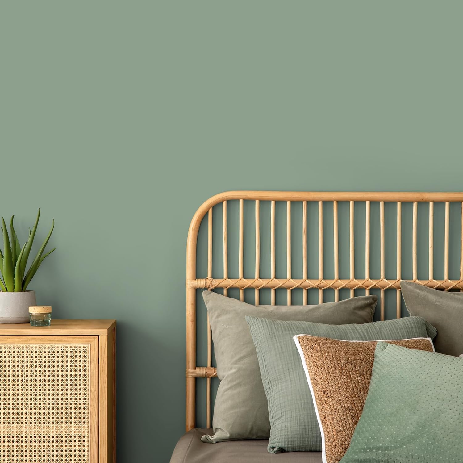 CHIHUT Sage Green Peel and Stick Wallpaper Large Size 30"x236" Modern Solid Color Contact Paper for Cabinets Shelf Liner Thick Skin Waterproof Wall Paper for Bathroom Kitchen Renter Friendly Wallpaper