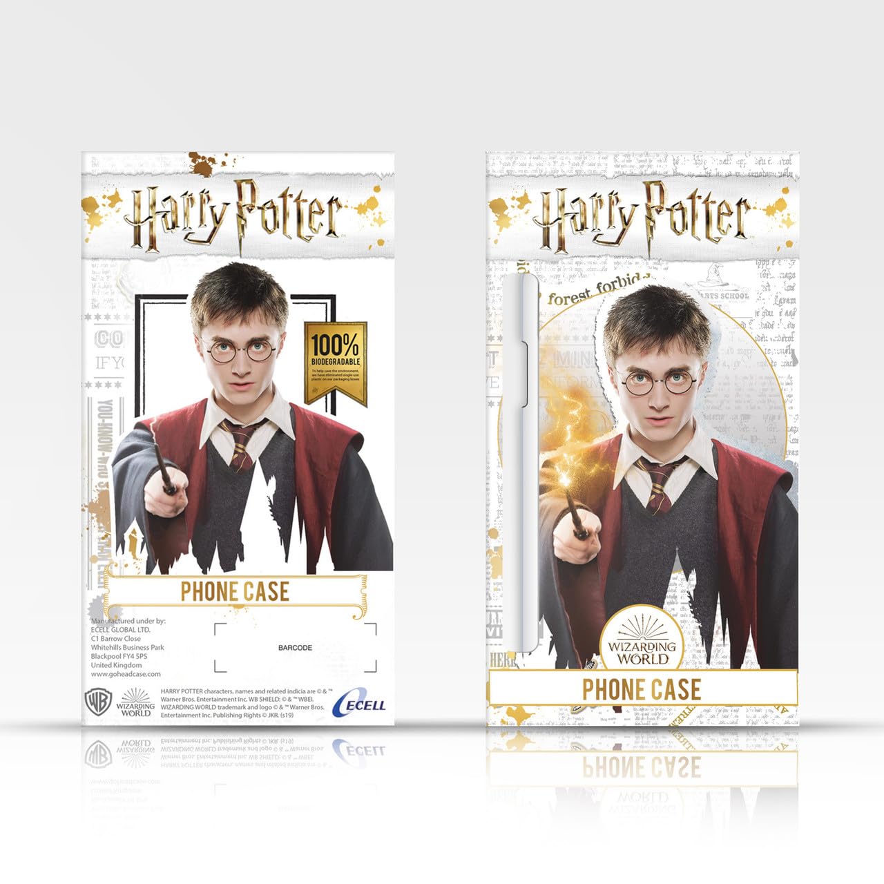 Head Case Designs Licenza ufficiale Harry Potter Harry Deathly Hallows XXXVII - Cover in gel [protezione di qualità militare] compatibile con Apple iPhone XR