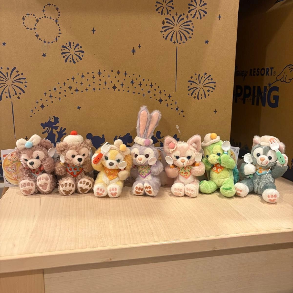 ダッフィー シェリーメイ ぬいぐるみ ストラップ ダッフィー TDS