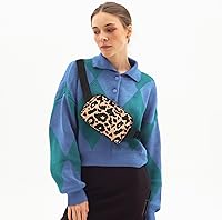 Vista 19 de Riñonera cruzada para mujeres y hombres, bolsa para cinturón para senderismo con correa ajustable, riñonera para correr, entrenamiento, deportes