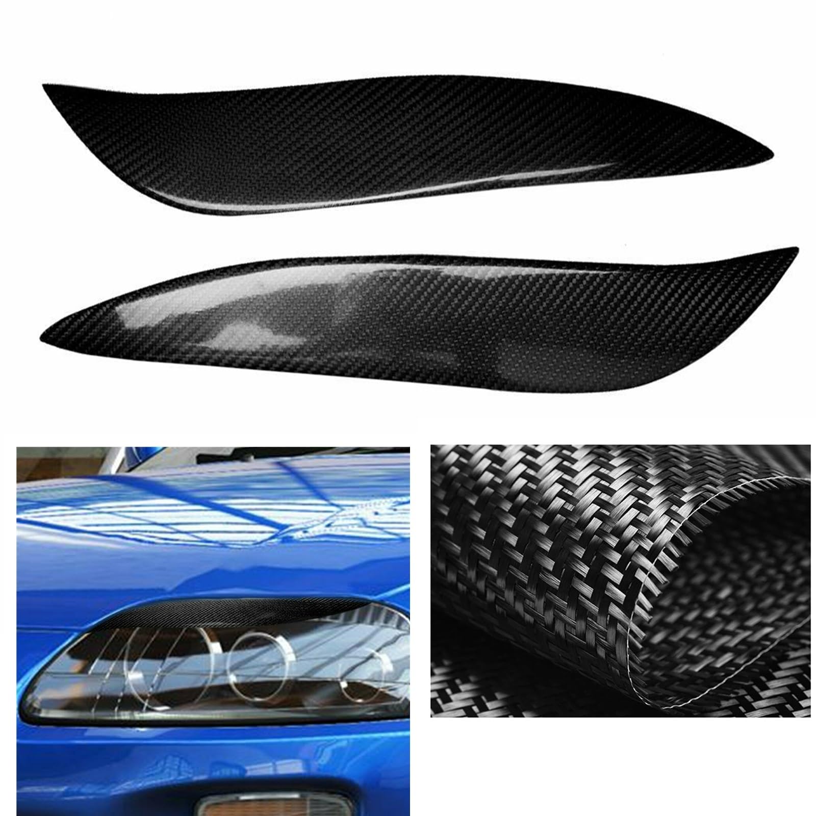 Przednia Lampa Samochodowa, Naklejka Na Reflektor, Osłona Na Powiekę Reflektora, Compatible With Toyoty Supra 1993 1994 1995 1996 1997 1998