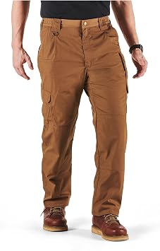 5.11 Tactical Pants for Men - Taclite Pro, Professional Cargo Work Pant, Ripstop Lightweight Performance, Style 74273ABR