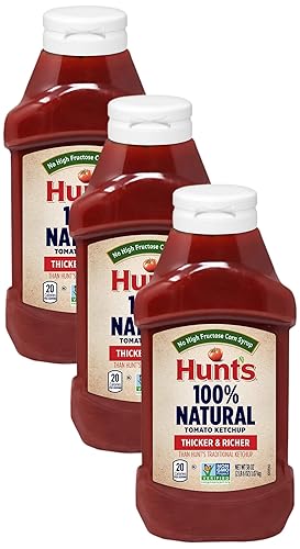 Miniatura 13 de Hunt's Ketchup de tomate 100% natural, 38 oz/1078.6 g