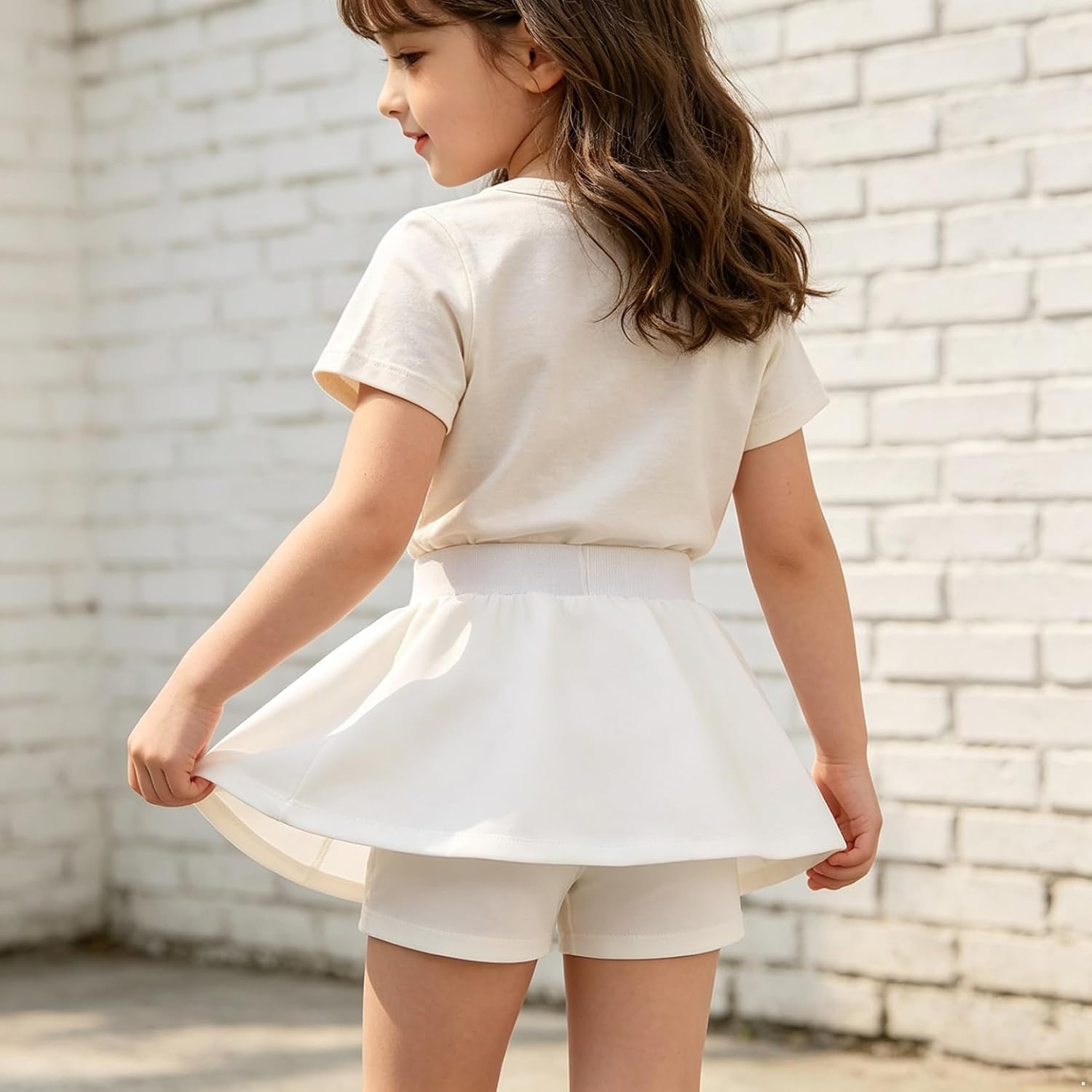 Girls Shorts Skirt Sport Skirt Breathable Summer