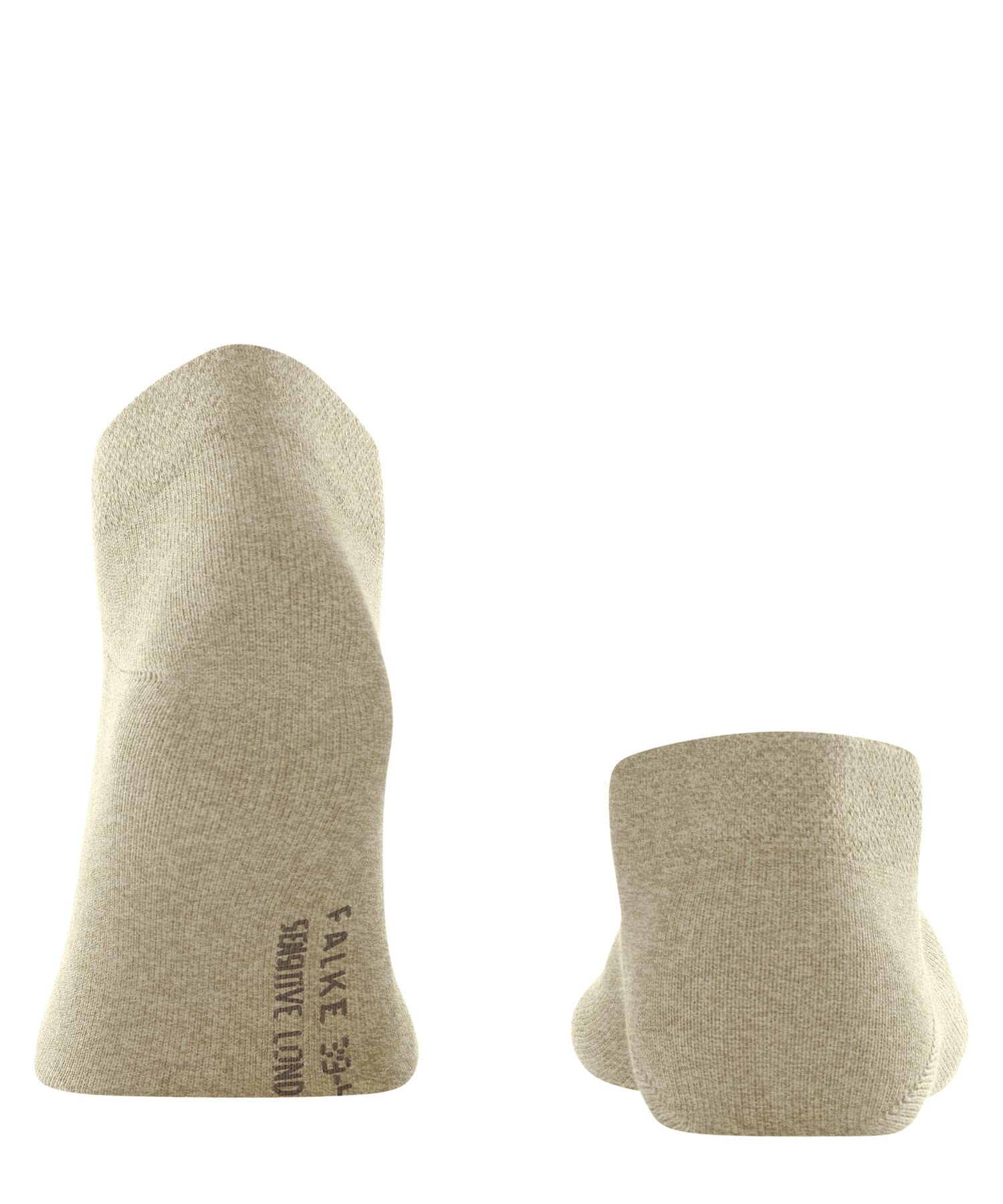 FALKE Mężczyźni Skarpety Sensitive London M Sn bawełna bezuciskowe 1 Para, Beżowy Sand Melange 4650, 47-50