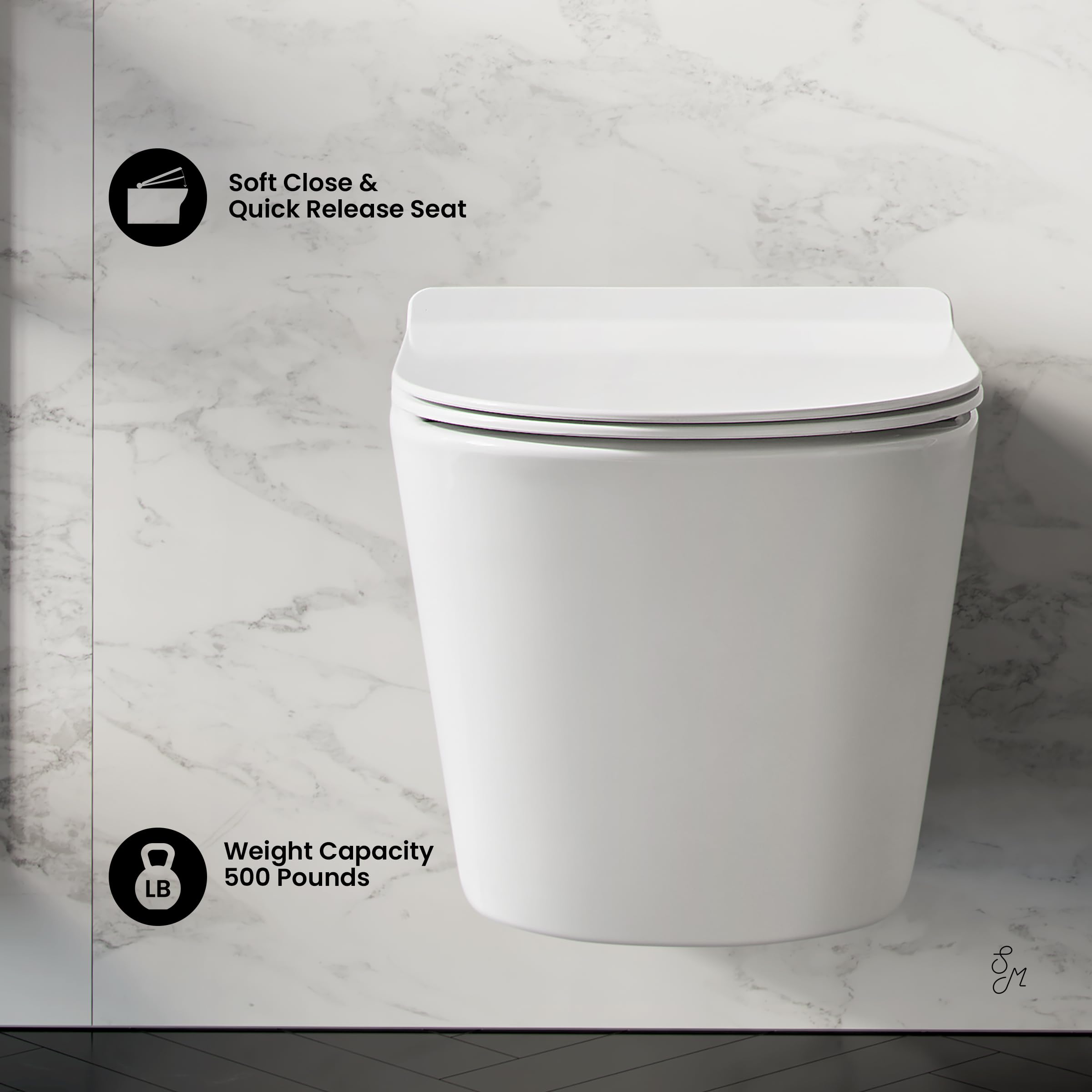 Swiss Madison Well Made Forever SM-WK465-01C - Calice Wall-Hung