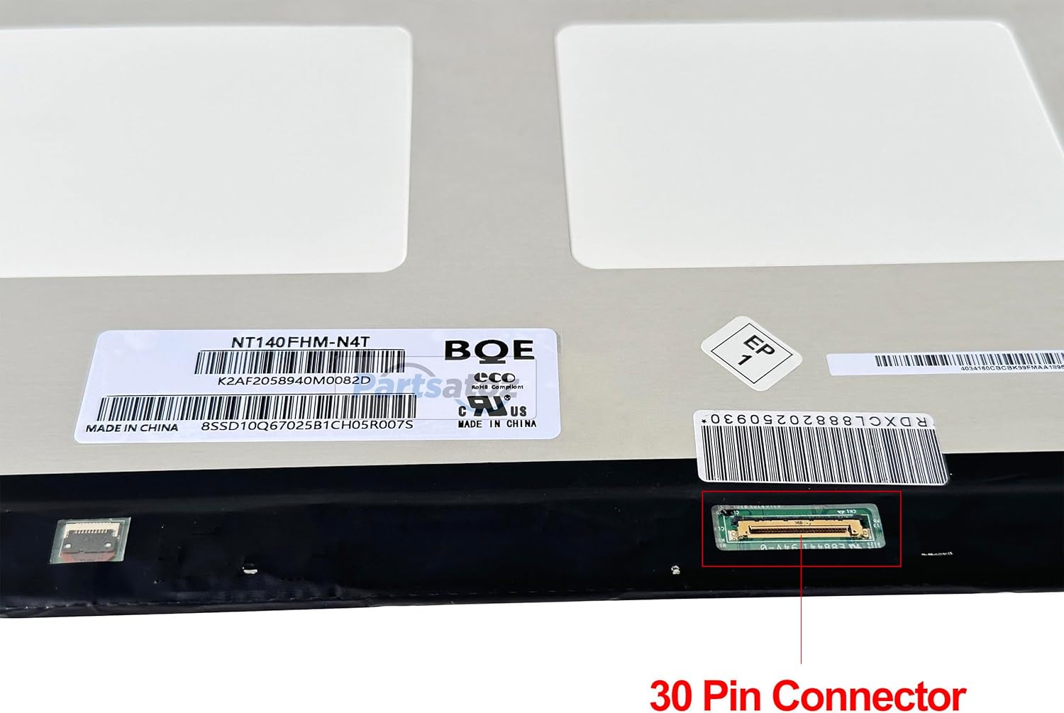 New Laptop Screen NV140FHM-N4T NV140FHM-N4N NV140FHM-N4F N4U N140HCA-E5B E5C N140HCE-ET2 N140HCE-G53 14" FHD 1920x1080 60Hz IPS 30Pin LCD Screen Panel LED Display Replacement (FHD Non Touch)