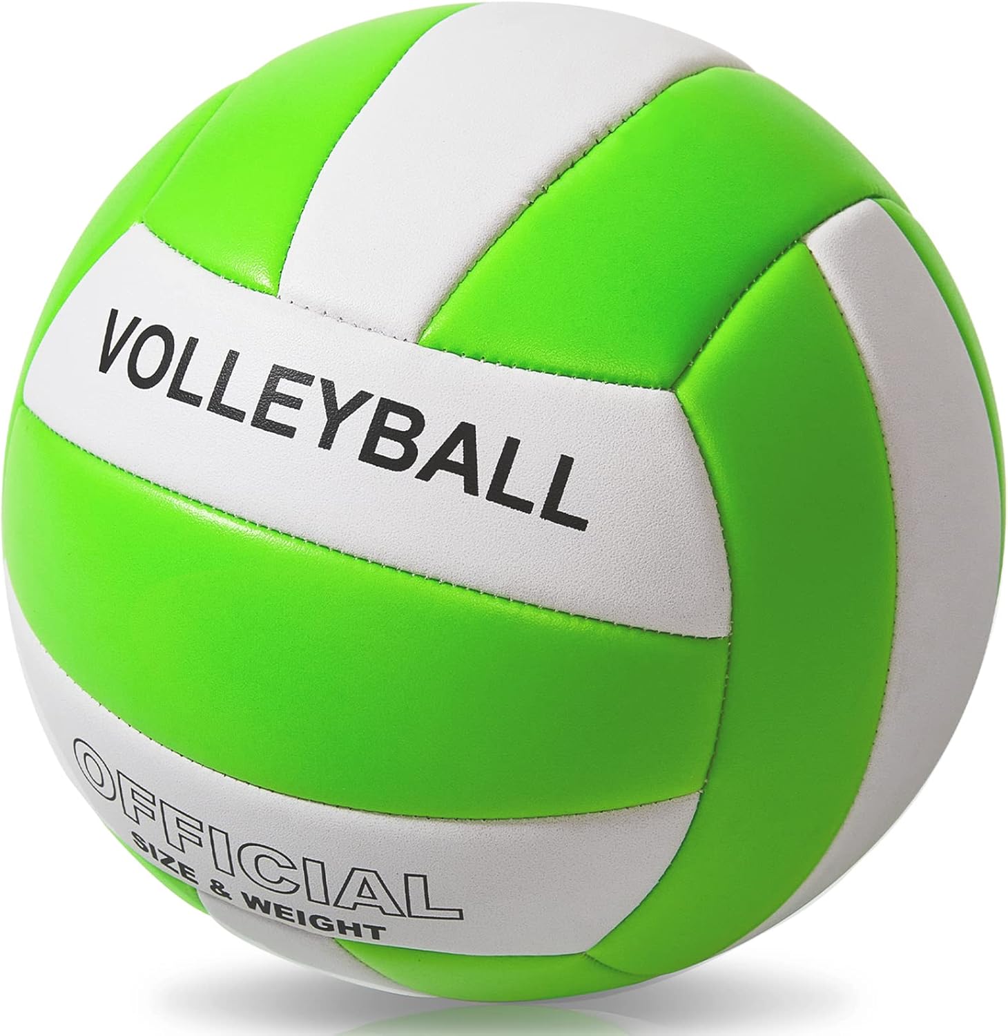 EVZOM Super Soft Volleyball Beach Volleyball Official Size 5 for Outdoor/Indoor/Pool/Gym/Training Premium Volleyballs Equipment Durability Stability Sports Ball - Image 2