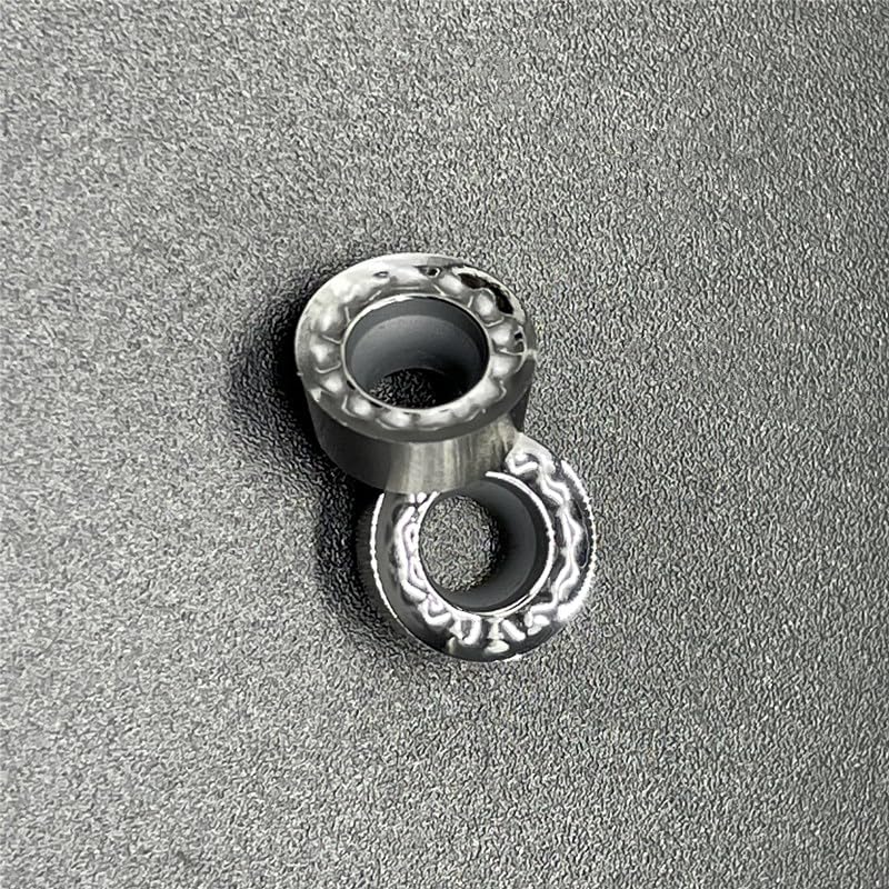 10pcs RCGT0803MO RCGT10T3MO AK RCGT1204MO AK H01 Carbide CNC Lathe Turning Round Insert Aluminum Alloy Tools Processing Aluminum(RCGT0803MOE AK)