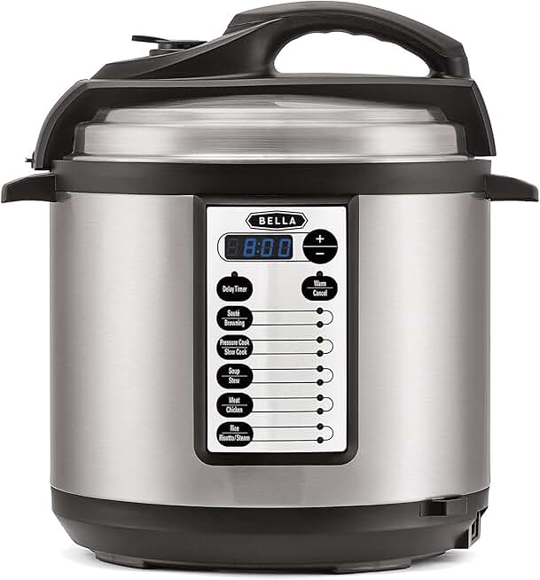 Amazon.com: bella pressure cooker 8 qt