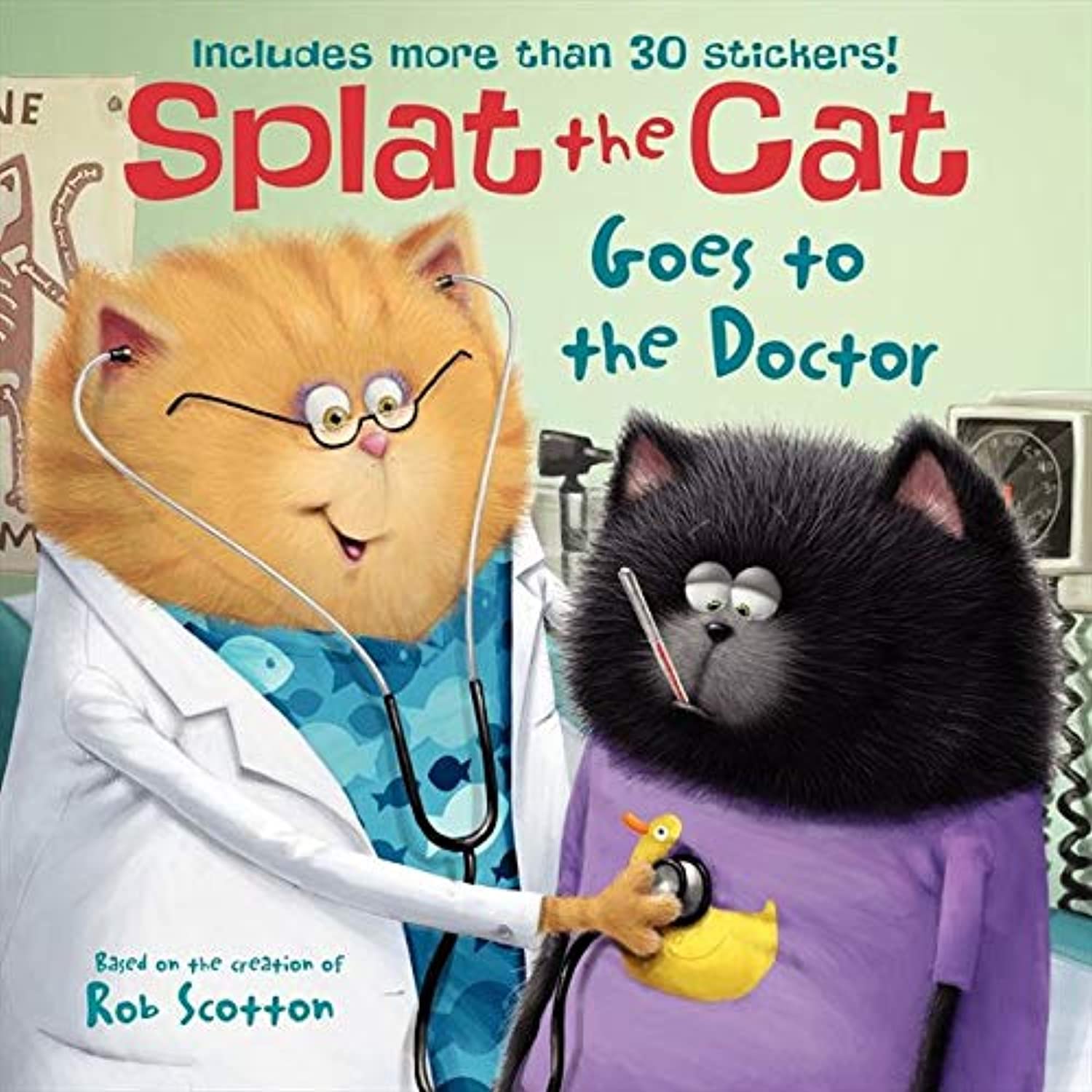 Harper Festival Splat the Cat Goes to the Doctor