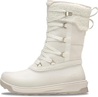 THE NORTH FACE Women's Shellista V Mid Insulated Waterproof Snow Boot | Molded 4.5mm Lugs, Rubber Outsole