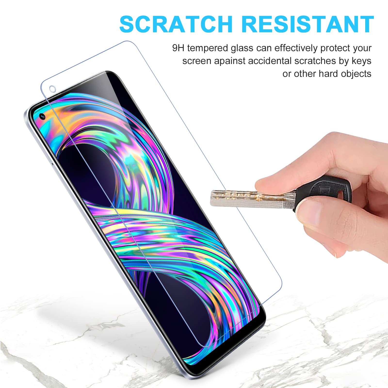 Protector De Cristal Templado Para Cámara Trasera De Realme 11 Pro Plus - 9H, Antihuellas, Corte Preciso