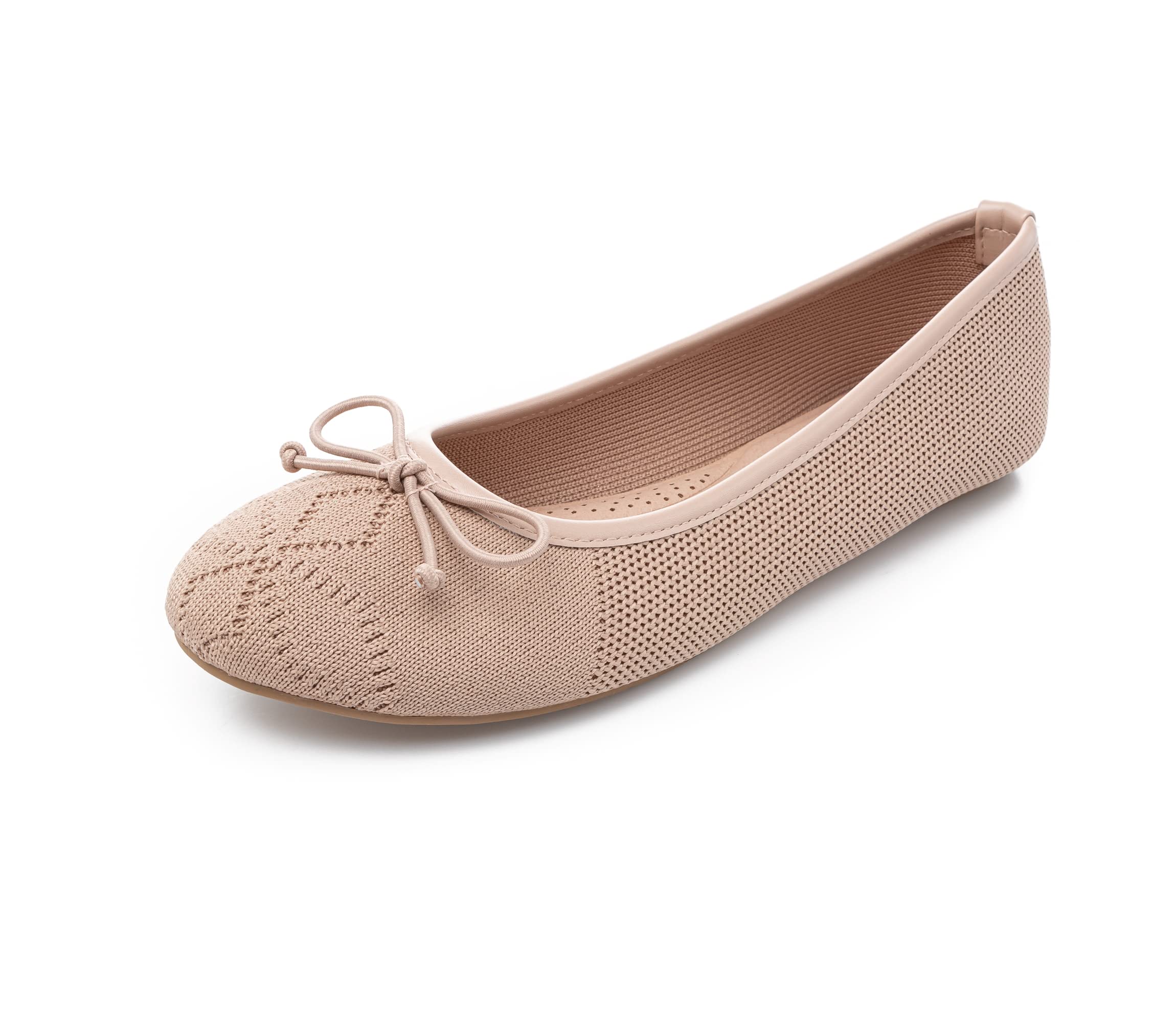 MIGILI Bailarinas Mujer de Malla - Zapatos Cómodos - Ballet Flats