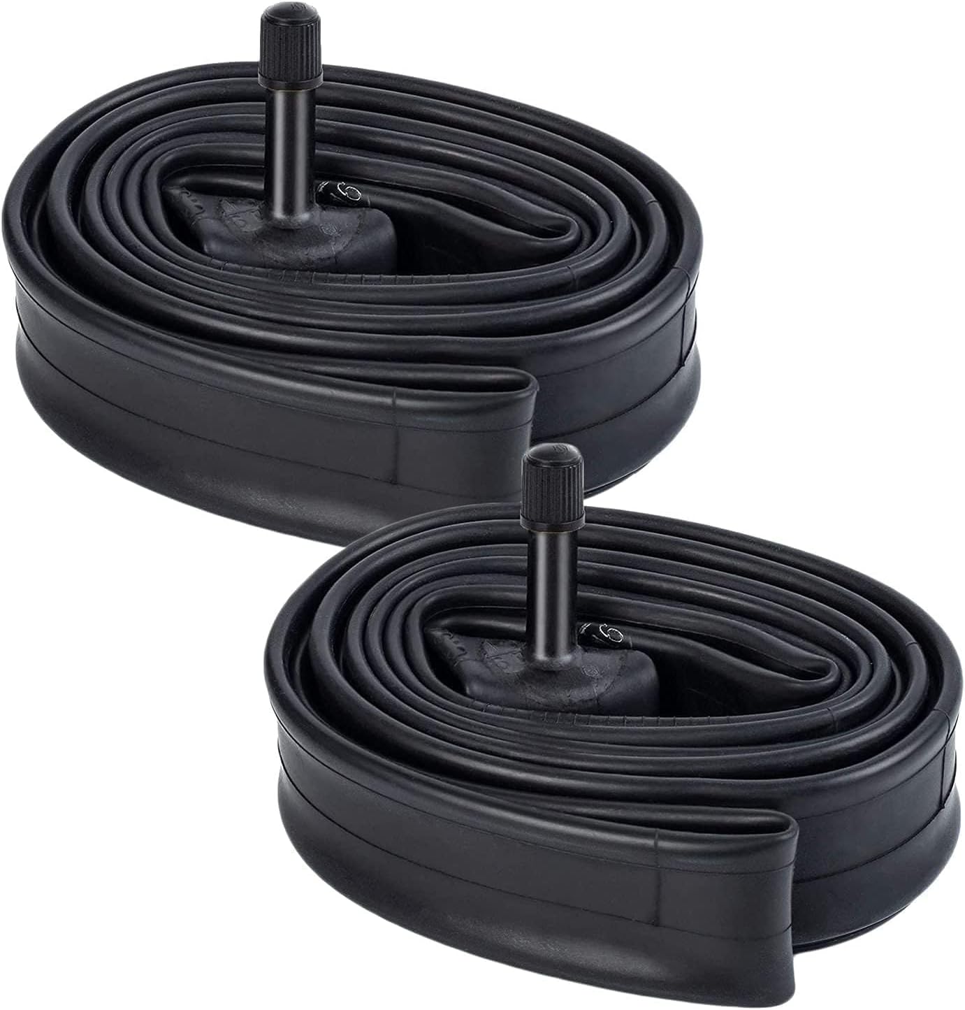 YunSCM 2-PCS 27" Bike Tubes 27x1 1/4-1 3/8 32/37-630 AV33mm Schrader Valve 27 inch Inner Tubes Compatible With 27x1 1/4 27x1.25 27x1 3/8 27x1 3-8 Wheelchair/City/Road Bike Tyre Tubes