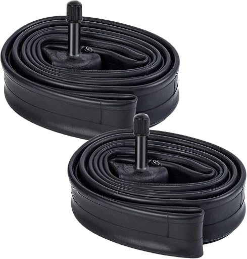 2-Pcs 27" Bike Tubes 27x1 1/4-1 3/8 AV32MM Schrader Valve (32/37-630) 27" Bicycle Tubes Compatible with 27x1 ¼ 27 x 1.25 27 x 1-1/4 27x1-1 3/8 Bike Tire Tubes