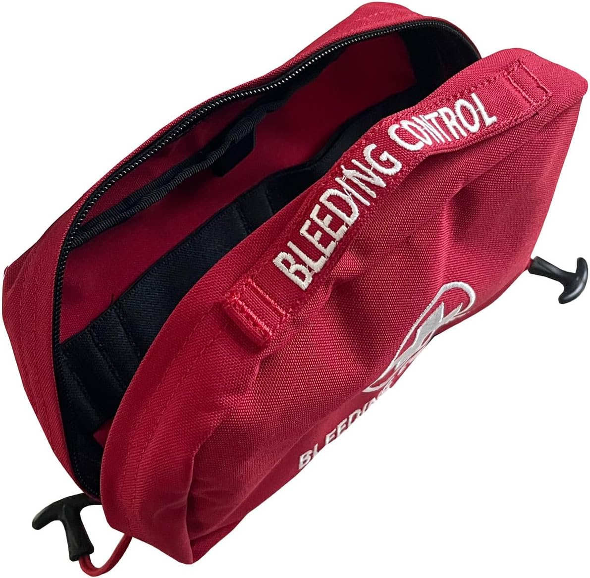 Rescue Essentials Bleeding Control Bag (Clamshell) - Empty (With Cross)