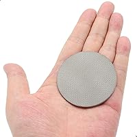 Vista 4 de 2 paquetes de pantalla de disco de espresso de 51 mm, placa de malla de filtro de café reutilizable de 1,7 mm de espesor y 150 μm para cesta