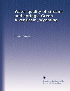 Water quality of streams and springs, Green River Basin, Wyoming