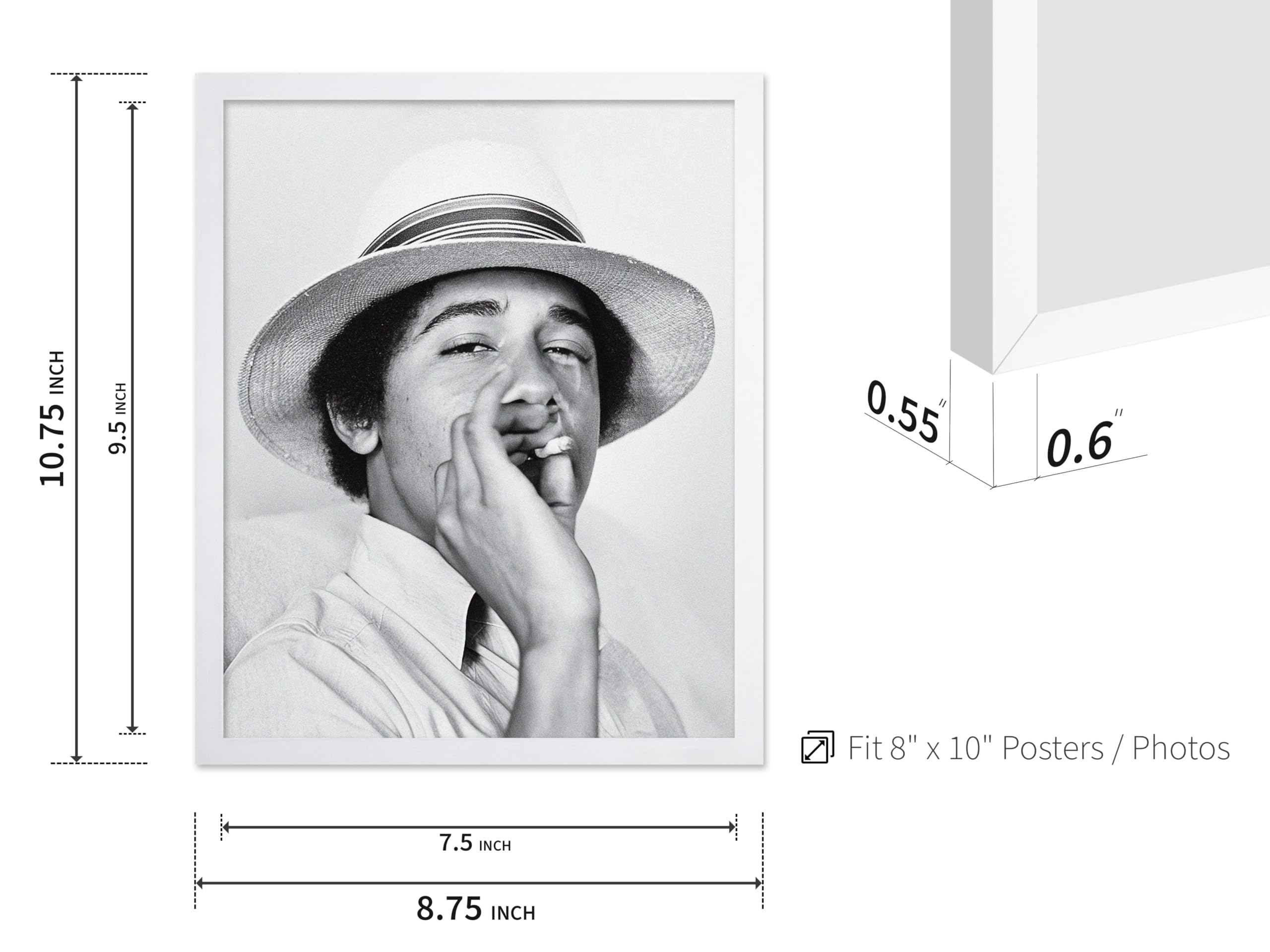 obama cigarette brand Barack features in Russian anti-smoking ad Poster Master Vintage Photograph Poster