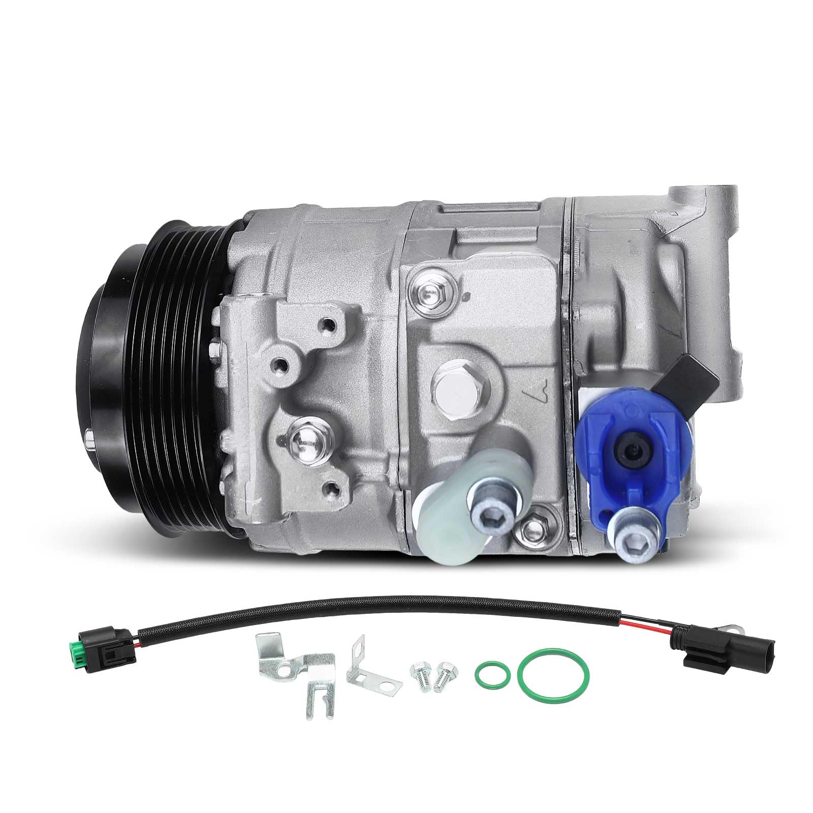 Frankberg Compressore Aria Condizionata Compatibile Classe E W210 W211 W212 SLK R170 Classe C W203 CLK C208 C209 CLS C218 C219