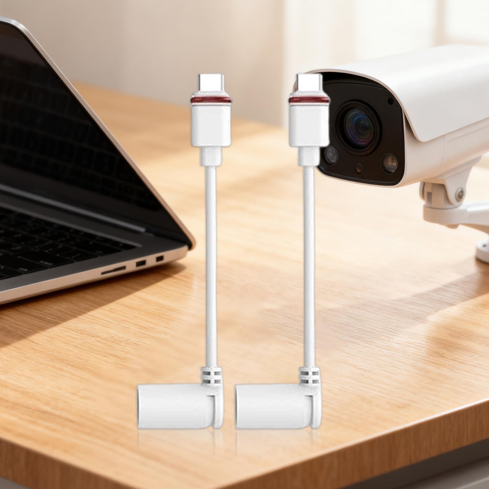 Adattatore Da Spina Barrel A USB-C Connettore Spina Alimentazione Portatile | 2 pezzi adattatore barrel plug a USB-C fotocamera Per Casa Auto Barca e Camper