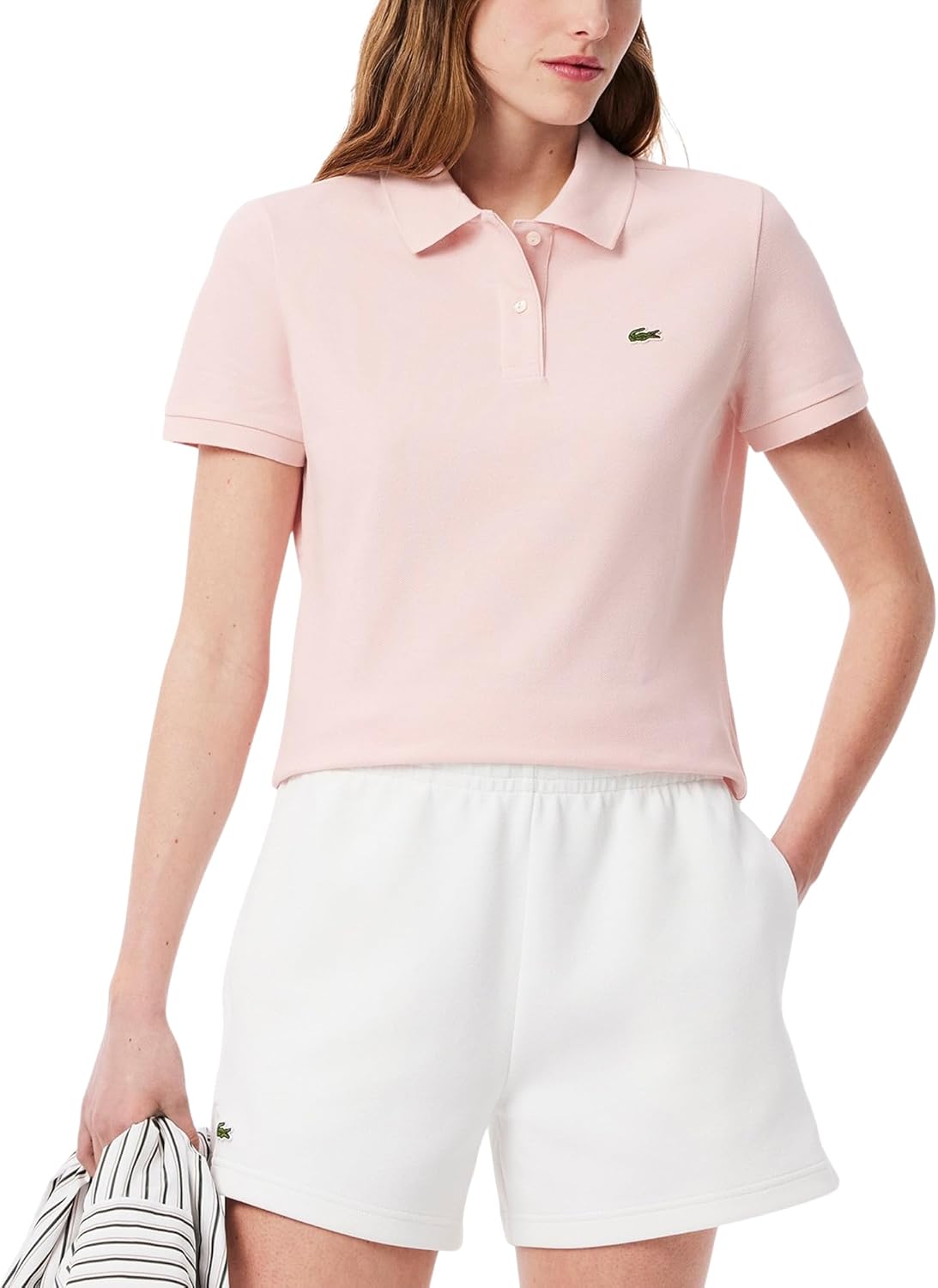 Lacoste Women's Classic Fit Short Sleeve Petit Piqué Polo
