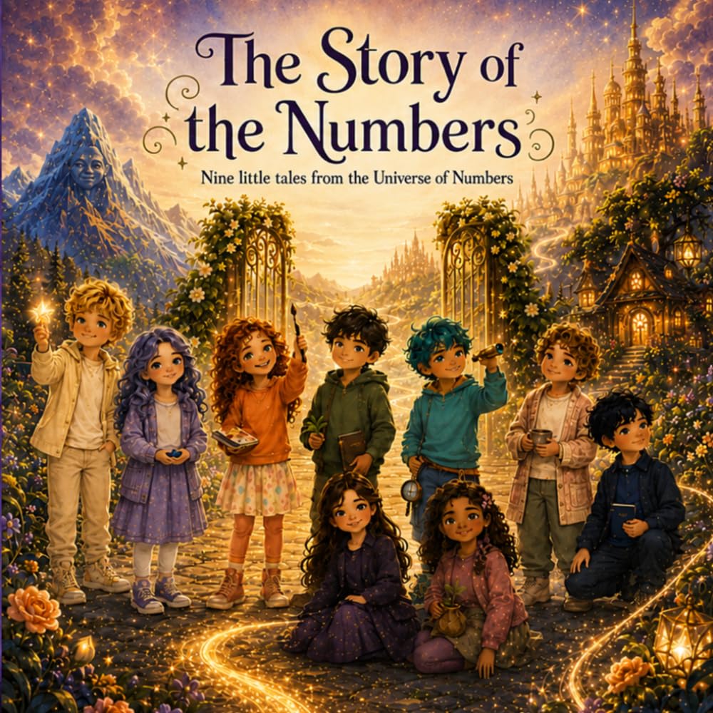 The Story of The Numbers: Nine little tales from the Universe of Numbers