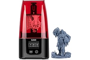 ELEGOO Mars 3 MSLA 3D Printer with 6.66 inches Ultra 4K Monochrome LCD