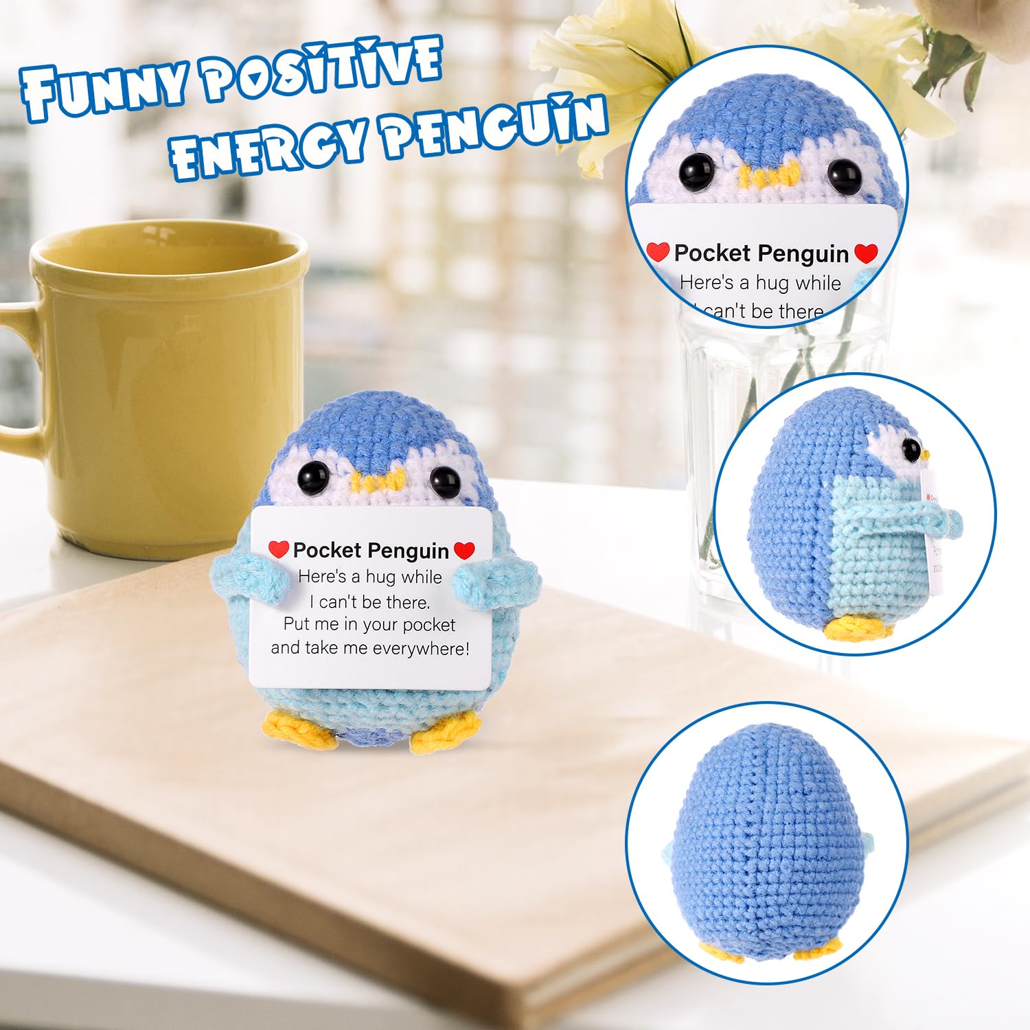 Funny Pocket Penguin Hug - Image 3
