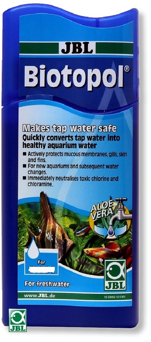 JBL Wasseraufbereiter für Süßwasser Aquarien, 500 ml, Biotopol 23003