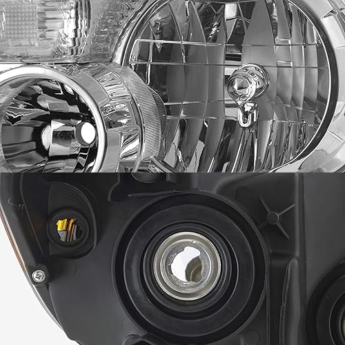Miniatura 9 de AKKON - Compatible con Toyota Tundra 2007-2013 + par de faros delanteros Sequoia OE 2008-2017