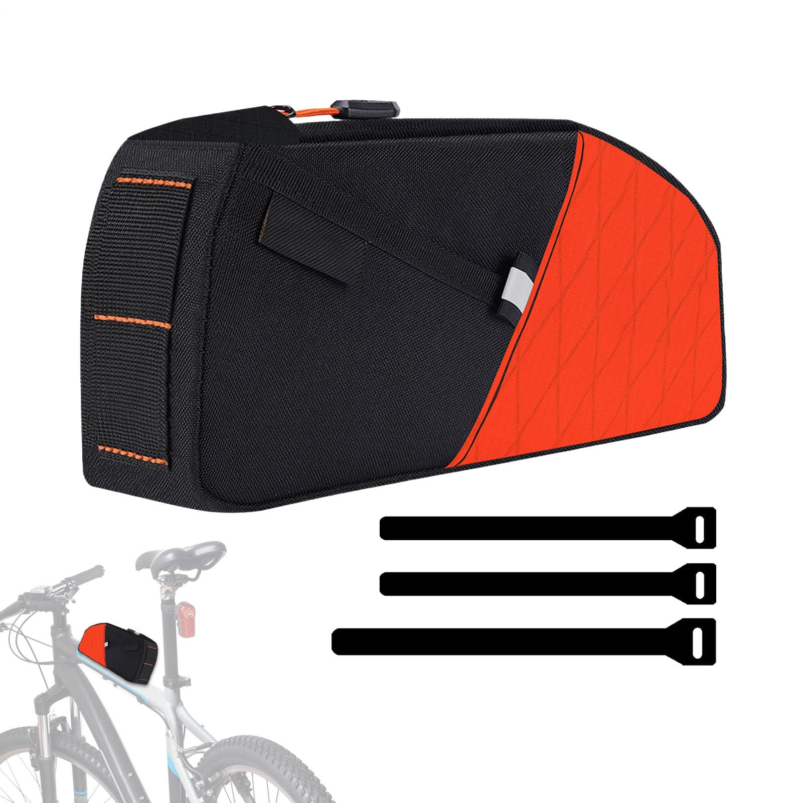 Sac de cadre de bicyclette imperméable haute résistance - 8