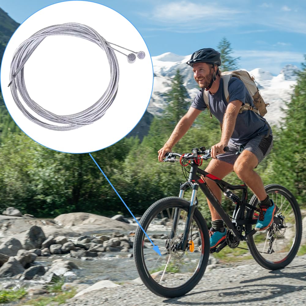 Set di cavi del freno per bicicletta, universale, per mountain bike, bici da corsa, bicicletta