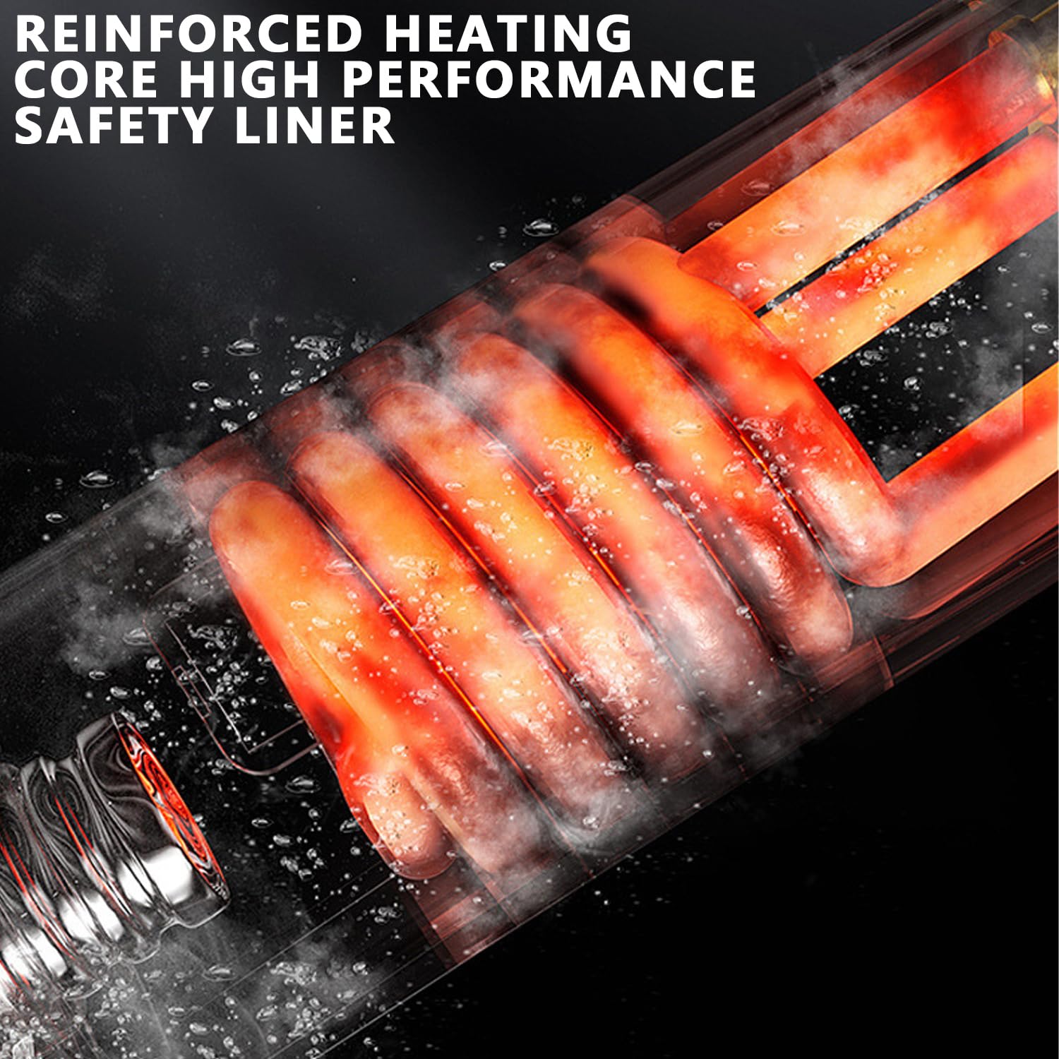 Robinet Chauffant Instantané, 3000W Réglable Température Acier Inoxydable Robinet électrique de Chauffe-Eau Instantané avec Affichage Numérique LED et Rotation à 360 ° pour Cuisine et Salle de Bain