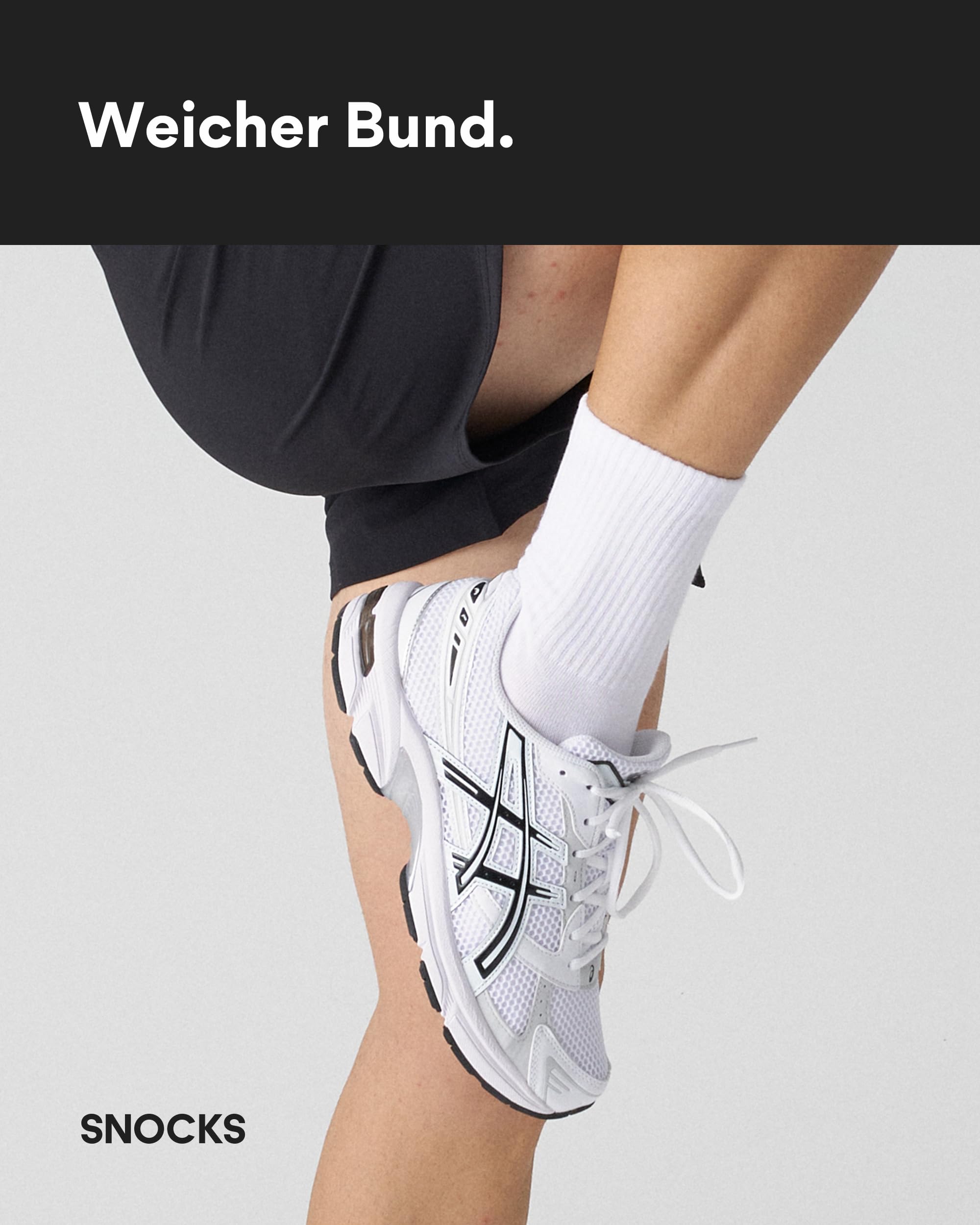 Snocks Tennissocken Herren & Damen aus Bio-Baumwolle 2–4 Paar – Hochwertige Materialien & multifunktional – Lange Socken – Ideal für Sport & Freizeit – Gr. 35–50
