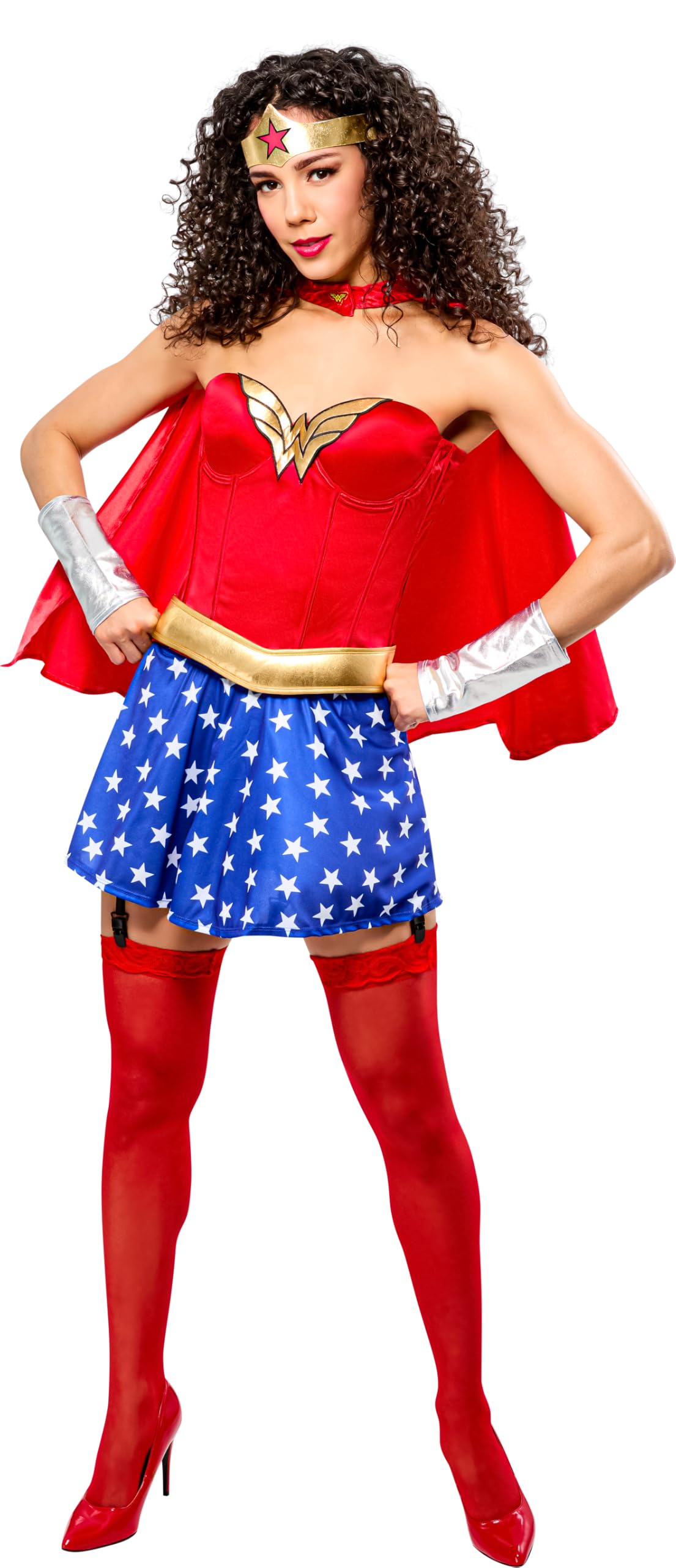 Rubies DC Comics: Wonder Woman Costume for Adults, Women's XS : Clothing, Shoes & Jewelry