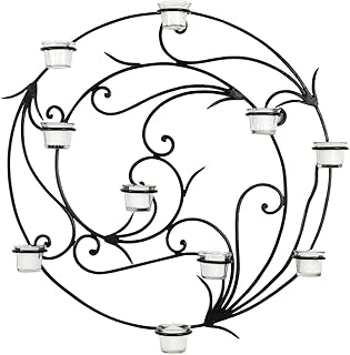 Safavieh Wall Art Collection Circular Candle Holder Wall Sconce