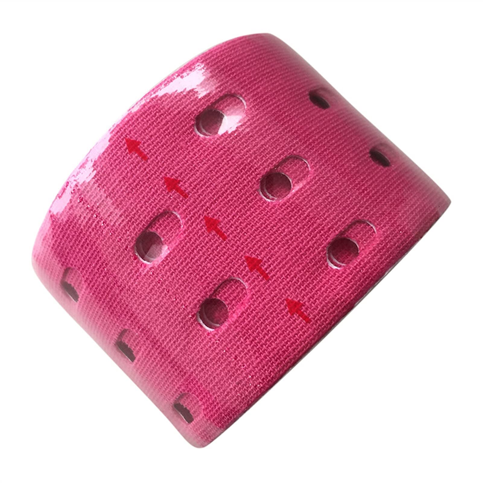 4 pz 5 cm * 5m Perforato kinesiologia Muscolare Nastri Traspiranti Nastro Adesivo Elastico Palestra Sport Ginocchio protettore Muscolare con Fori